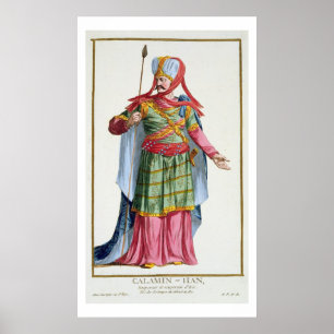 Póster Calamin-Han, emperador y Sovereign de Asia de 'R