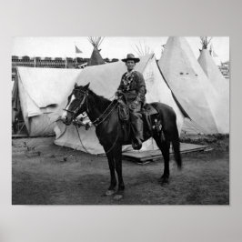Póster Calamity Jane en Horseback