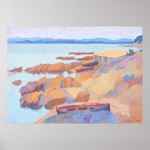Póster Calanque des Antibois, Henri Edmond Cross Bella Ar