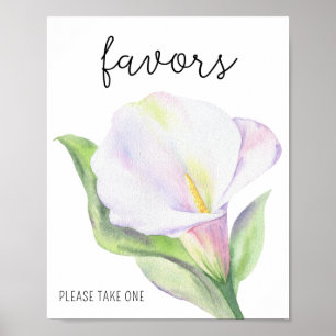 Póster Calas - Favor, tome un cartel