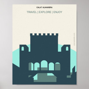 Póster Calat Alhambra