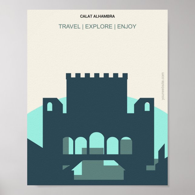 Póster Calat Alhambra (Frente)