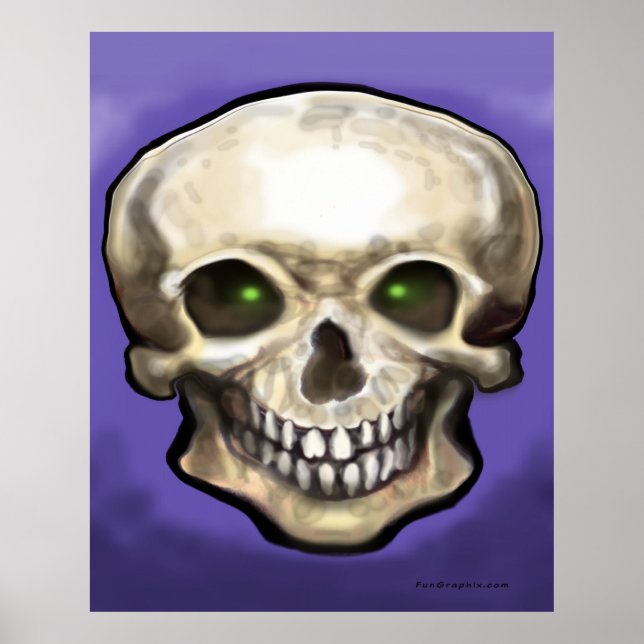 Póster Calavera (Frente)