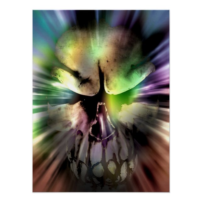 Póster Calavera (Anverso)