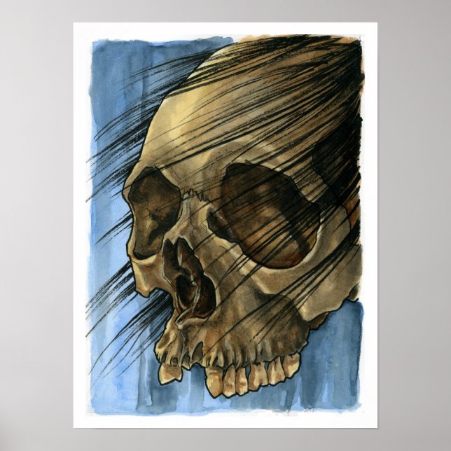Póster Calavera 3 (Frente)