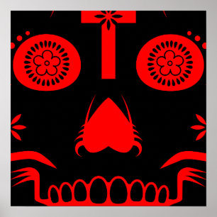Póster calavera de azúcar: 2