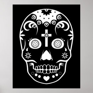 Póster calavera de azúcar: 2