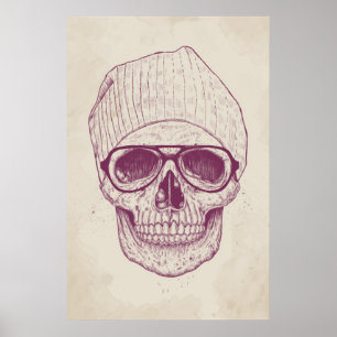 Póster Calavera de Guay