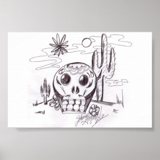 Póster Calavera Poster