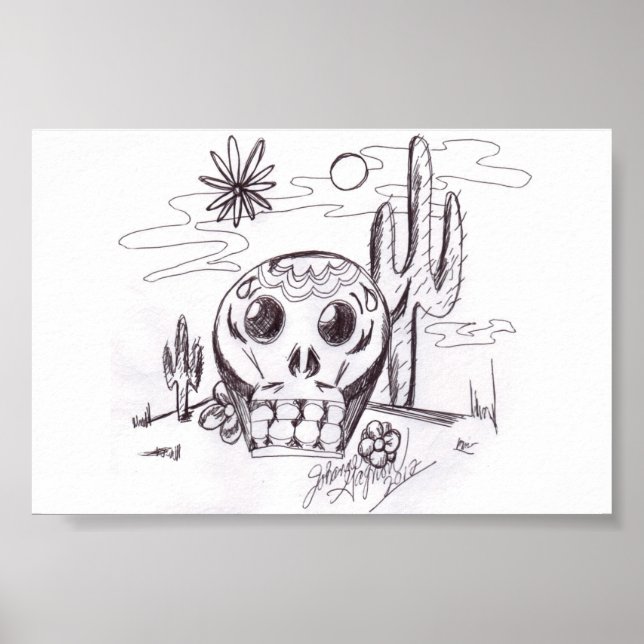 Póster Calavera Poster (Frente)