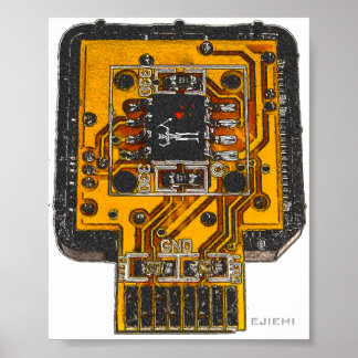 Póster Calavera Techno (completa)