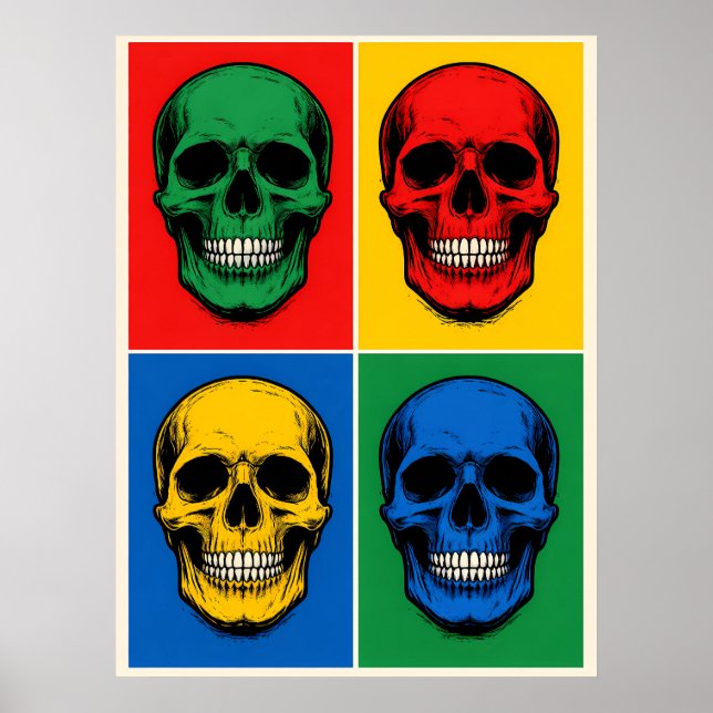 Póster Calaveras (Frente)
