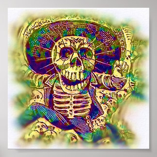 Póster Calaveras