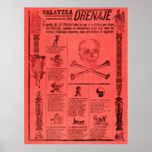 Póster Calaveras de México