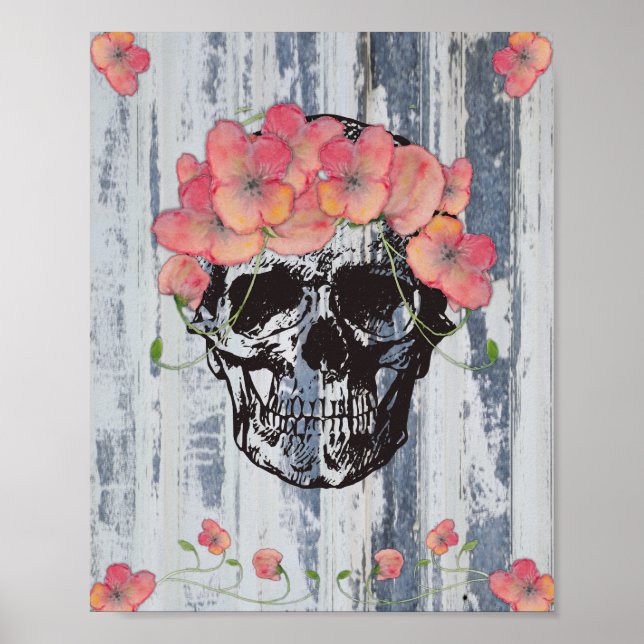 Póster Calaveras 'n Amapolas (Frente)