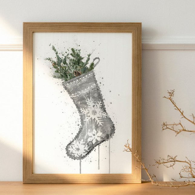 Póster Calcetín de Navidad Regalo de Navidad (Subido por el creador)