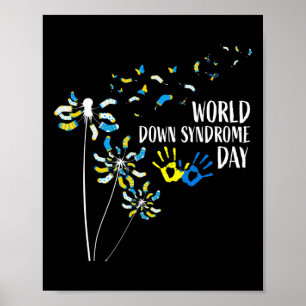 Póster Calcetines de Diente de León Día Mundial de Concie