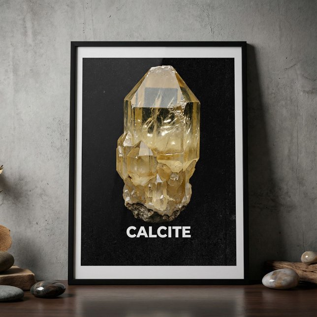 Póster Calcite Crystal Gemstone (Subido por el creador)