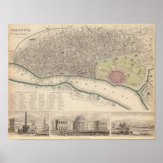 Póster Calcutta (Frente)