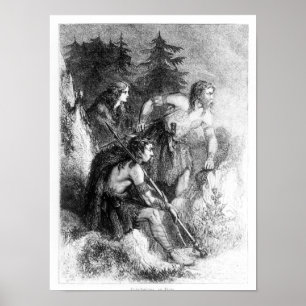 Póster Caledonios, o imágenes