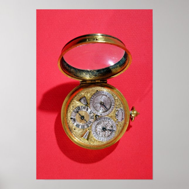 Póster Calendar watch, c.1690 (Frente)