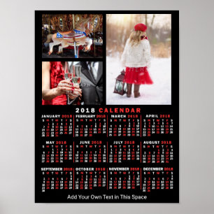 Póster Calendario 2018 (Ver Descripción para la nueva ver