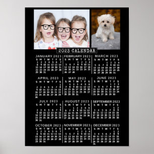 Póster Calendario 2023 (Consulte Descripción de la versió