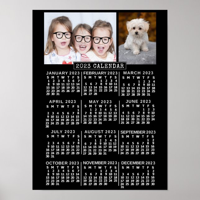 Póster Calendario 2023 (Consulte Descripción de la versió (Frente)