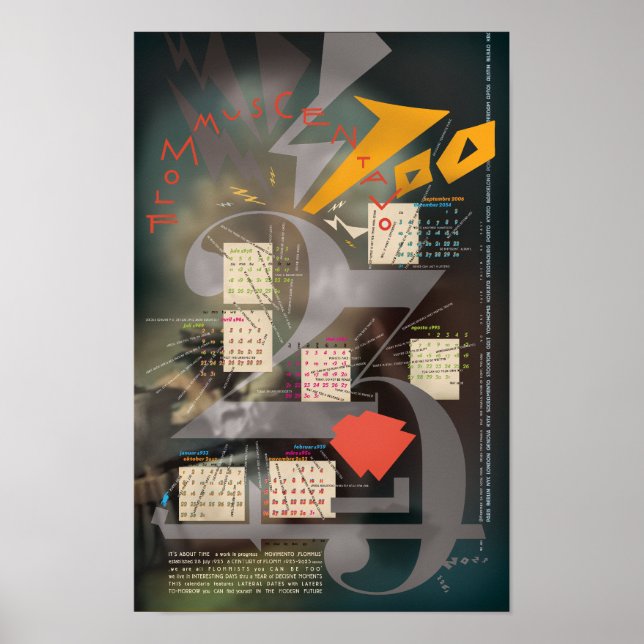 Póster CALENDARIO 2023 FLOMMus CENTAVo (Frente)