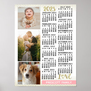 Póster Calendario 2023 (Ver descripción para la versión m