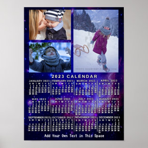 Póster Calendario 2023 (Ver Descripción para la Versión m