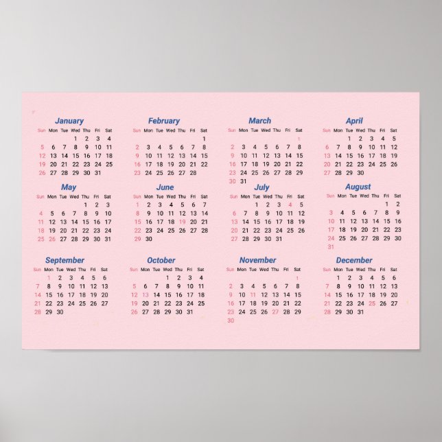 Póster Calendario 2025 (Frente)