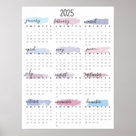 Póster Calendario 2025