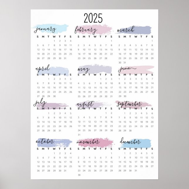 Póster Calendario 2025 (Frente)