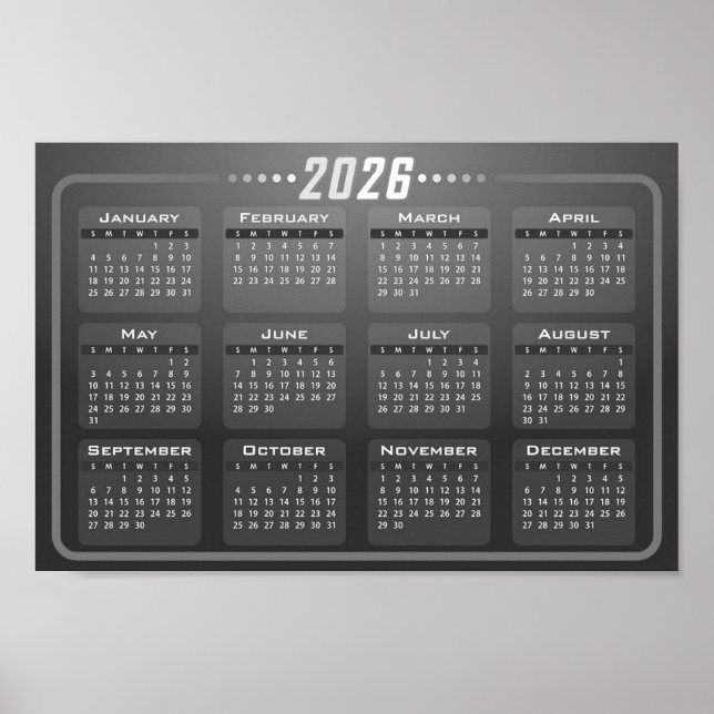 Póster Calendario 2026 (Frente)