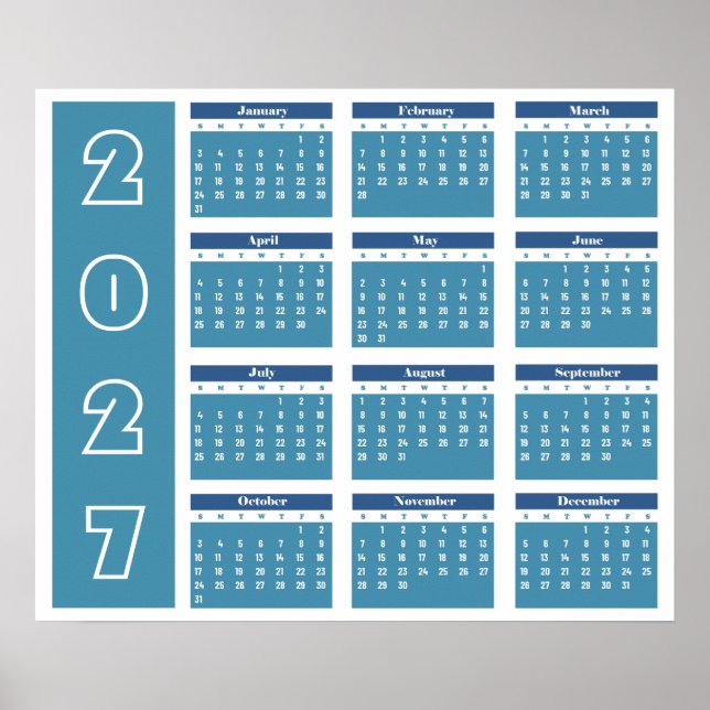 Póster Calendario 2027 (Frente)