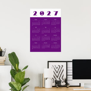 Póster Calendario 2027