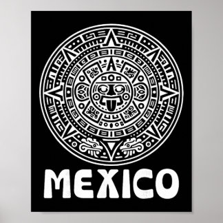 Póster Calendario Azteca Fútbol México Hincha Fútbol Orgu