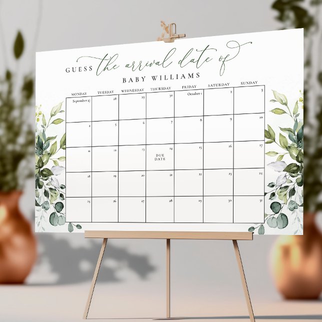 Póster Calendario de Conjetura de la Fecha de Nacimiento  (Subido por el creador)