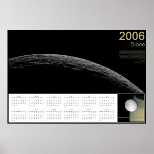 Póster Calendario de Dione 2006