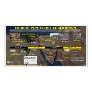 Póster Calendario de Exodus Pentecost