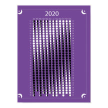 Calendario de la Luna de 2020 - Púrpura