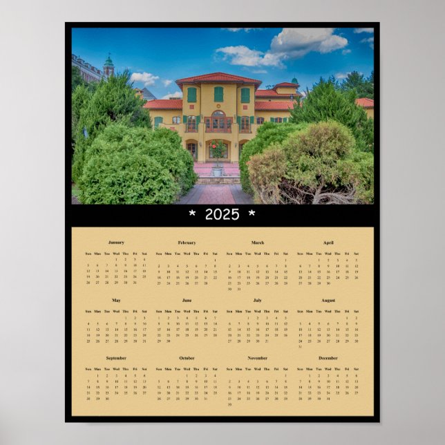 Póster Calendario de Muro Medici de Ristorante Caterina d (Frente)