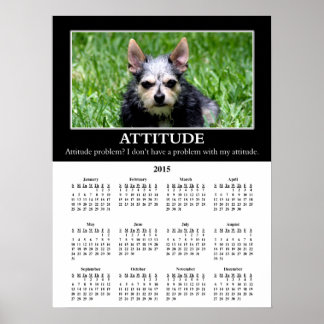 Póster Calendario de Pared Demotivacional 2015: Mal compo