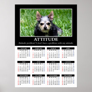 Póster Calendario de Pared Demotivacional de 2013: Mal co