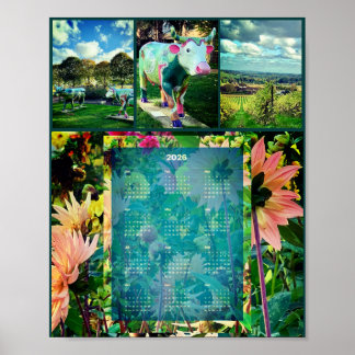 Póster Calendario de pared Viñedo 2026