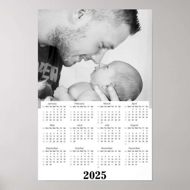Póster Calendario de Retrato 2025 (Frente)