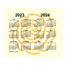 Calendario del año escolar Días Soleados 2023-2024