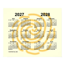Calendario del año escolar Días Soleados 2027-2028