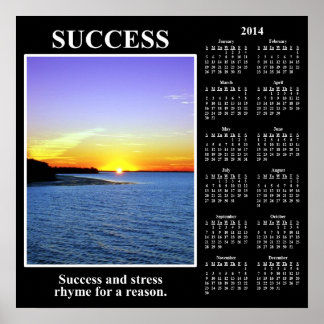 Póster Calendario Demotivacional de 2014: significado del
